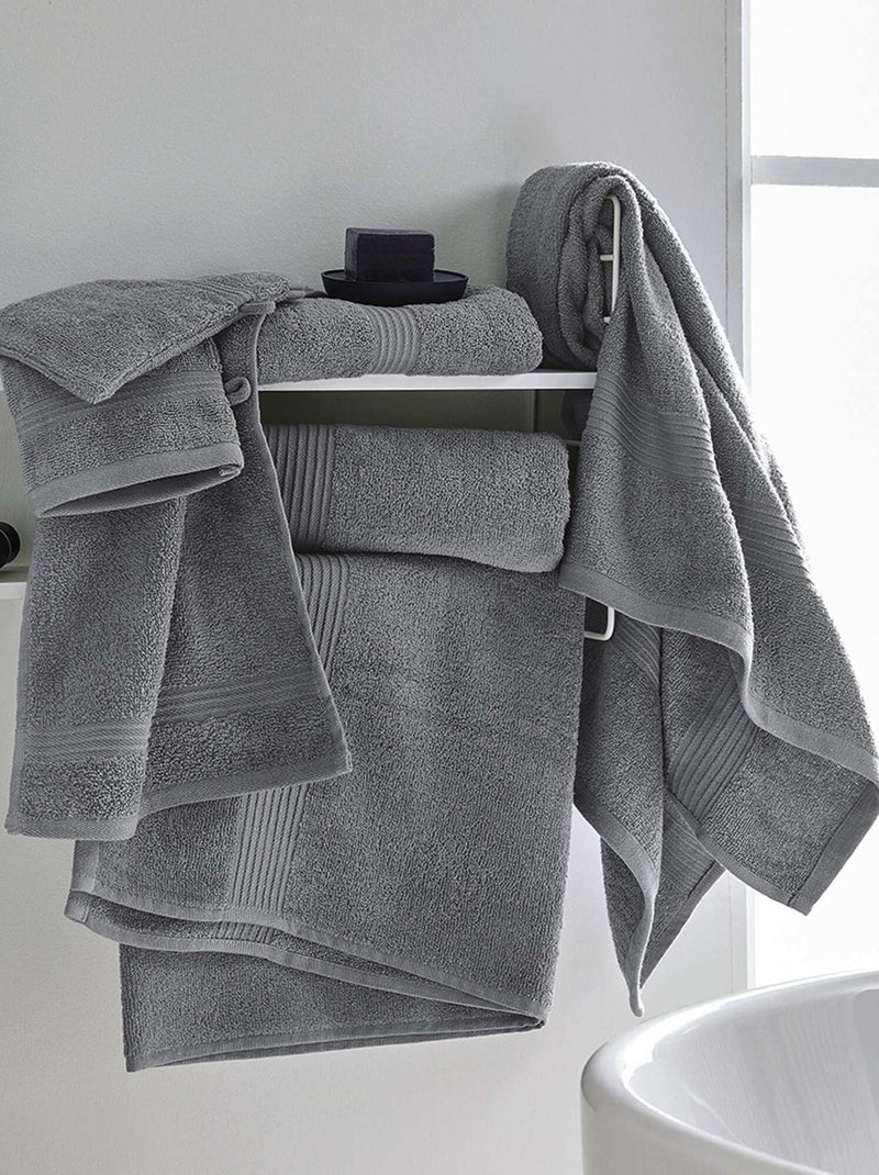 Toalha de banho 70 x 130 cm CINZA - Kiabi