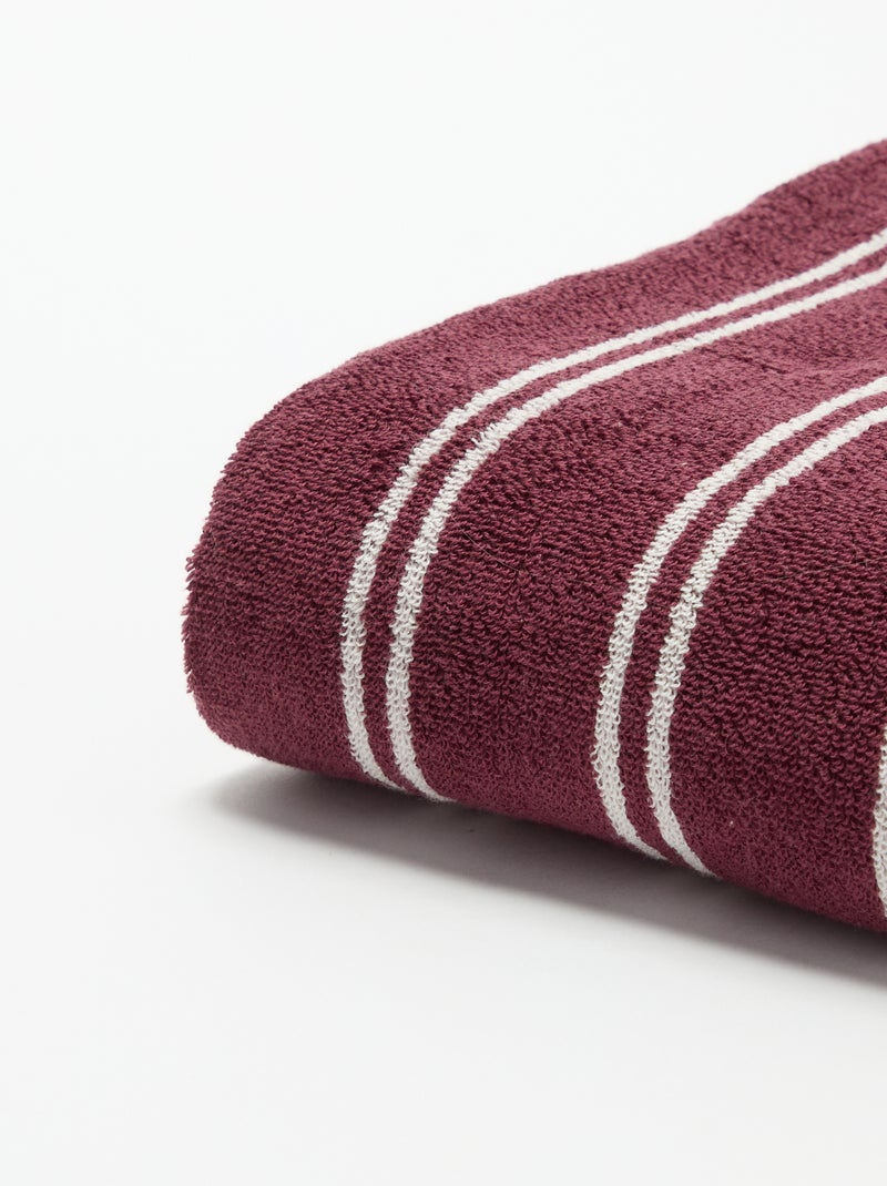 Toalha de banho 70 x 130 cm Rosa - Kiabi