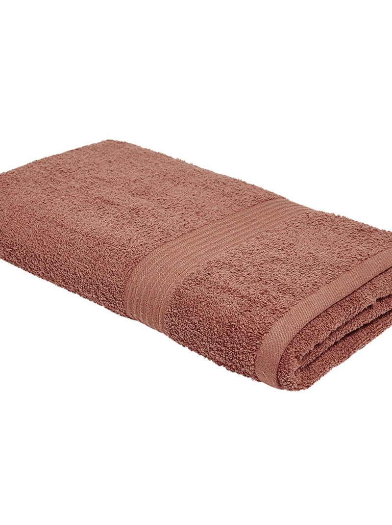 Toalha de banho 70 x 130 cm TERRACOTA - Kiabi