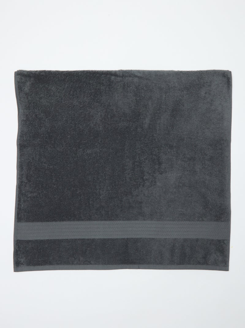 Toalha de banho (70x130 cm) - Kiabi Home Cinza - Kiabi