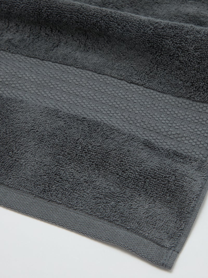 Toalha de banho (70x130 cm) - Kiabi Home Cinza - Kiabi