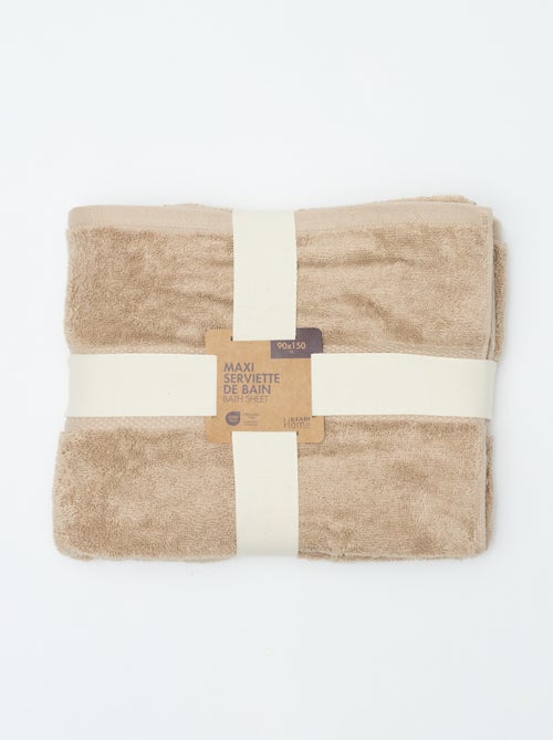 Toalha de banho 90 x 150 cm - Kiabi Home - Kiabi Toalha de banho 90 x 150 cm - Kiabi Home - Kiabi