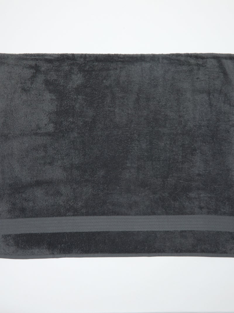 Toalha de banho 90 x 150 cm - Kiabi Home Cinza - Kiabi