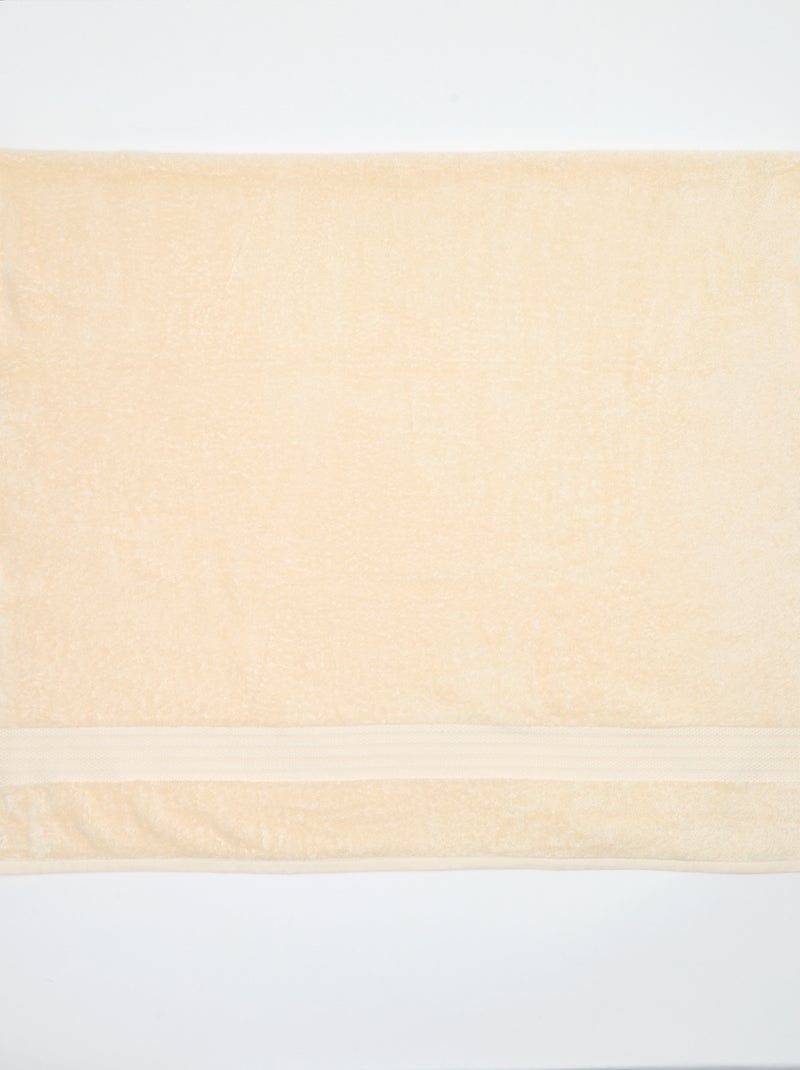 Toalha de banho (90x150 cm) - Kiabi Home Branco - Kiabi