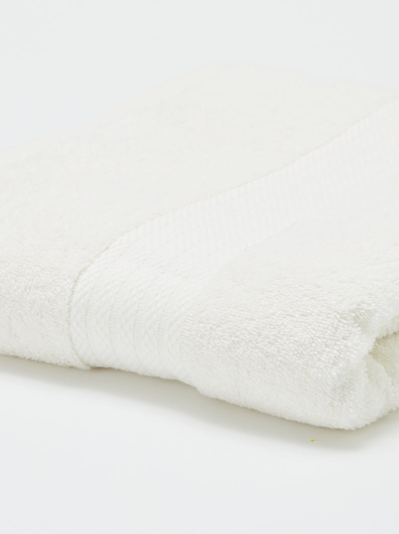 Toalha de banho (90x150cm) - Kiabi Home BRANCO - Kiabi