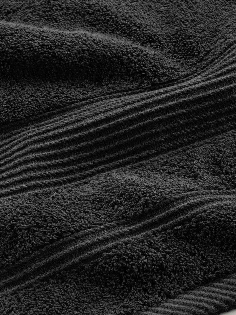 Toalha de banho algodão douceur d'intérieur Preto - Kiabi