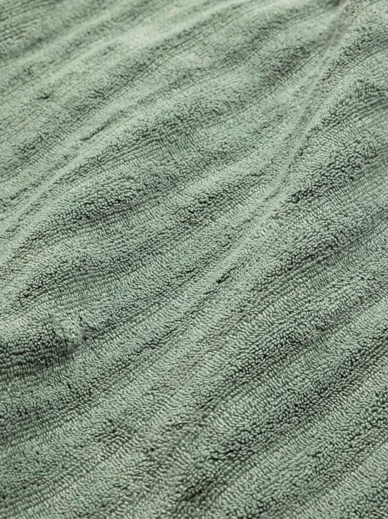 Toalha de banho algodão maya douceur d'intérieur Verde sálvia - Kiabi