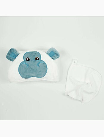 Toalha de banho bebe/crianca em fibra de bambu 90cm x 90cm