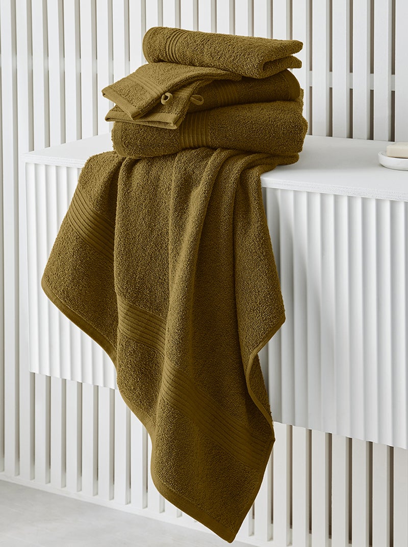 Toalha de banho de 50 x 90 cm Bronze - Kiabi