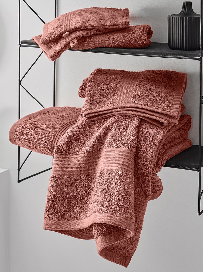 Toalha de banho de 50 x 90 cm TERRACOTA - Kiabi