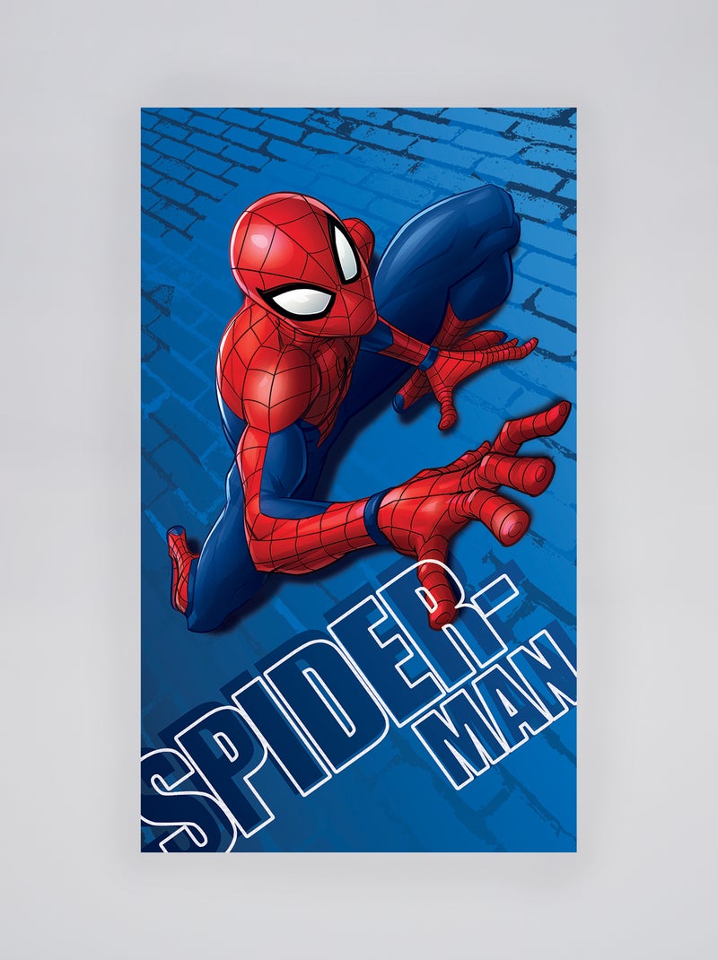 Toalha de banho 'Homem-Aranha' Azul - Kiabi