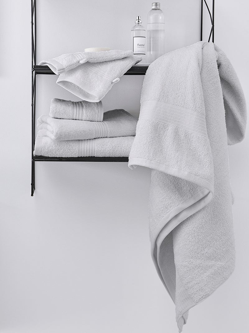 Toalha de banho máxi 90 x 150 cm BRANCO - Kiabi