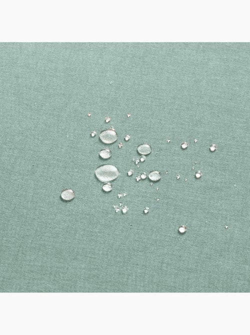 Toalha de mesa antinódoas de algodão, lisa e mesclada, com caimento natural - Gamusi. - Kiabi Toalha de mesa antinódoas de algodão, lisa e mesclada, com caimento natural - Gamusi. - Kiabi