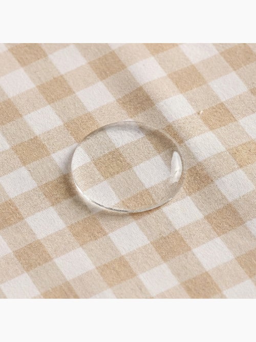 Toalha de mesa antinódoas em xadrez vichy, algodão tecido e toque natural - Gamusi. - Kiabi Toalha de mesa antinódoas em xadrez vichy, algodão tecido e toque natural - Gamusi. - Kiabi