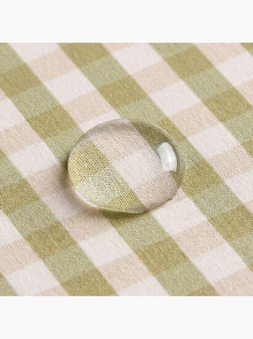 Toalha de mesa antinódoas em xadrez vichy, algodão tecido e toque natural - Gamusi. - Kiabi Toalha de mesa antinódoas em xadrez vichy, algodão tecido e toque natural - Gamusi. - Kiabi