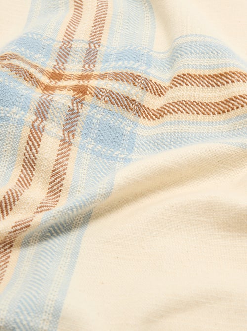 Toalha de mesa às riscas - 150 x 250 cm - Kiabi Toalha de mesa às riscas - 150 x 250 cm - Kiabi
