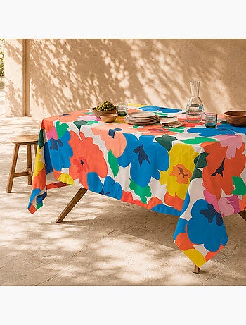 Toalha de mesa bloom play "happyfriday