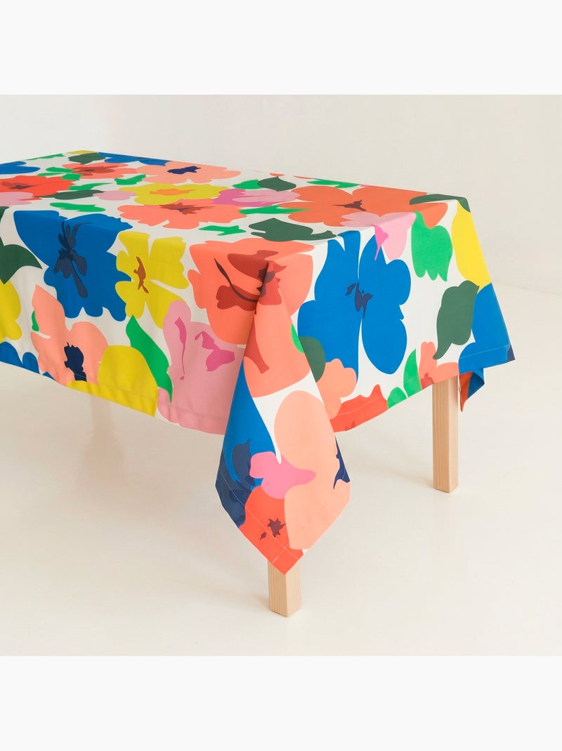 Toalha de mesa bloom play "happyfriday" Multicolorido - Kiabi