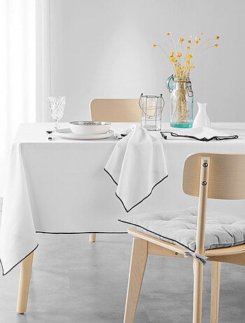 Toalha de mesa buzzing em algodão reciclado