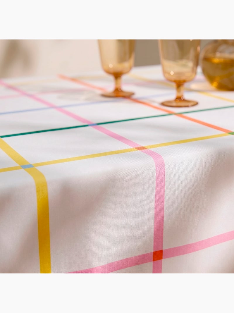 Toalha de mesa color lines "happyfriday" Multicolorido - Kiabi