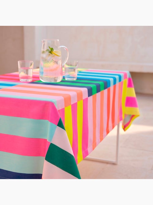 Toalha de mesa color pop "happyfriday" - Kiabi Toalha de mesa color pop "happyfriday" - Kiabi