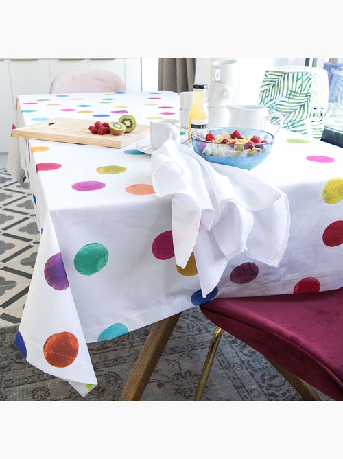 Toalha de mesa Confetti "Happyfriday" - Kiabi Toalha de mesa Confetti "Happyfriday" - Kiabi