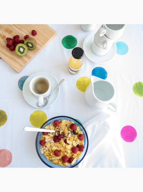Toalha de mesa Confetti "Happyfriday" - Kiabi Toalha de mesa Confetti "Happyfriday" - Kiabi