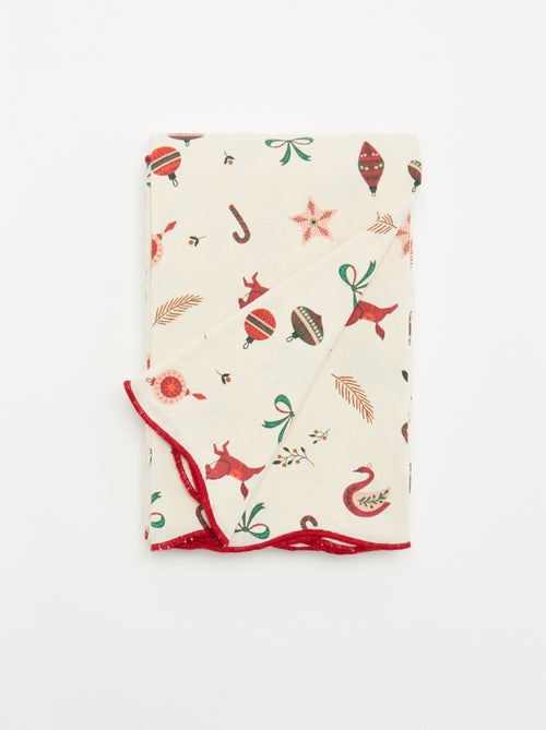Toalha de mesa de Natal - KIABI Home - Kiabi Toalha de mesa de Natal - KIABI Home - Kiabi