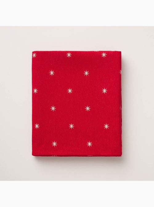 Toalha de mesa de natal com fio lurex e estrelas bordadas em relevo - gamusi. - Kiabi Toalha de mesa de natal com fio lurex e estrelas bordadas em relevo - gamusi. - Kiabi
