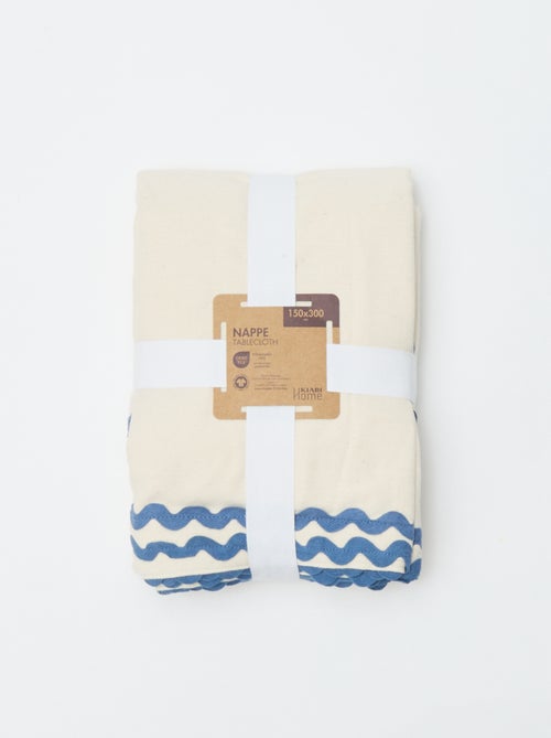 Toalha de mesa em linho misto - Kiabi Home - Kiabi