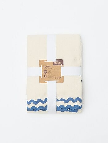 Toalha de mesa em linho misto (150x250 cm) - Kiabi Home