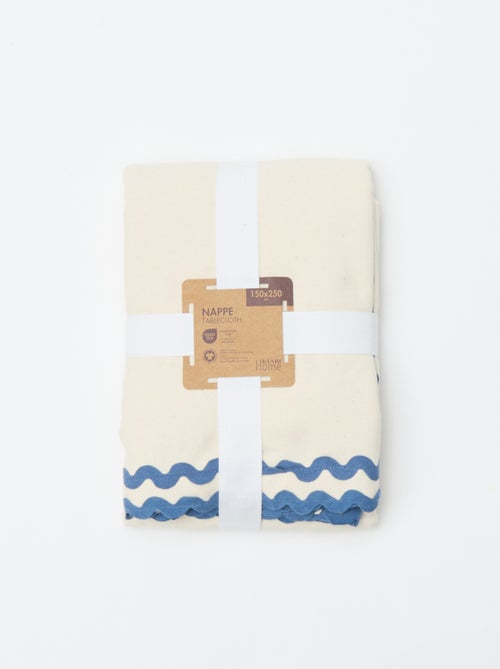 Toalha de mesa em linho misto (150x250 cm) - Kiabi Home - Kiabi