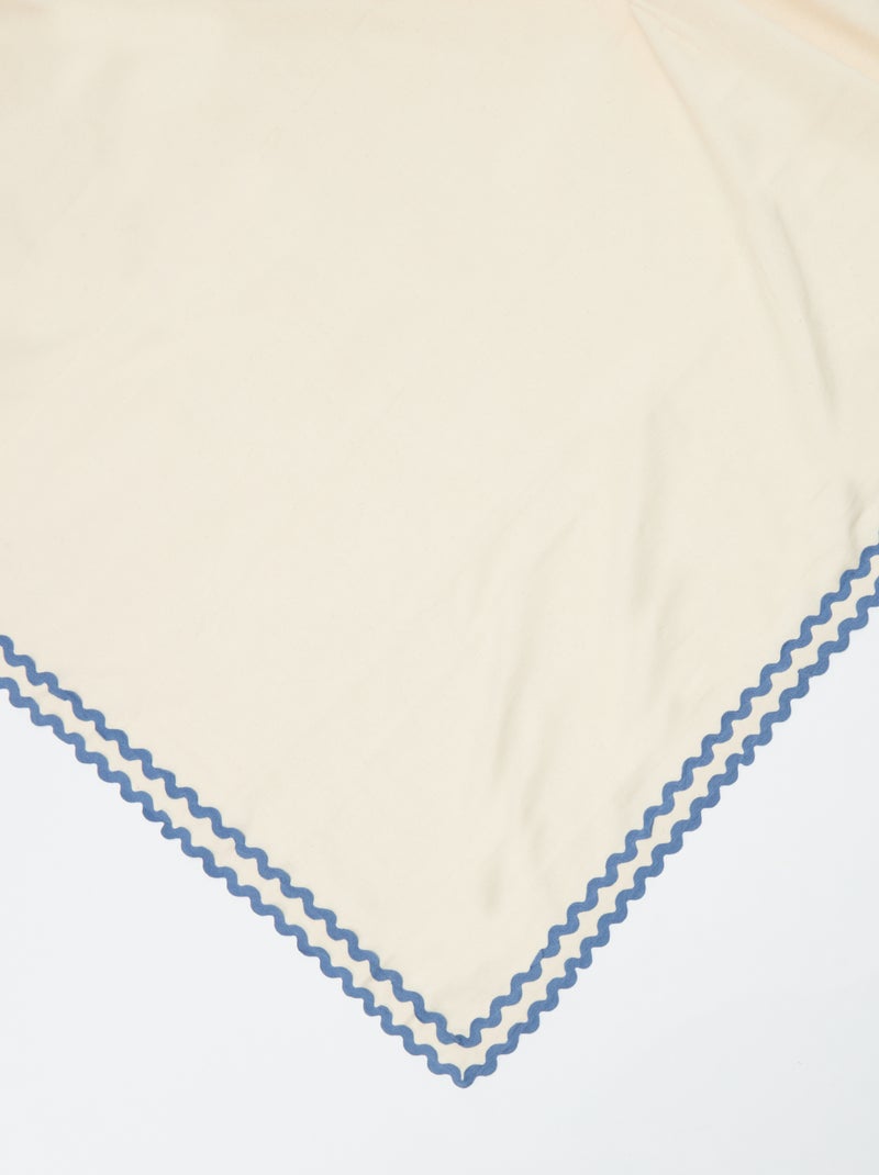 Toalha de mesa em linho misto (150x250 cm) - Kiabi Home Bege - Kiabi