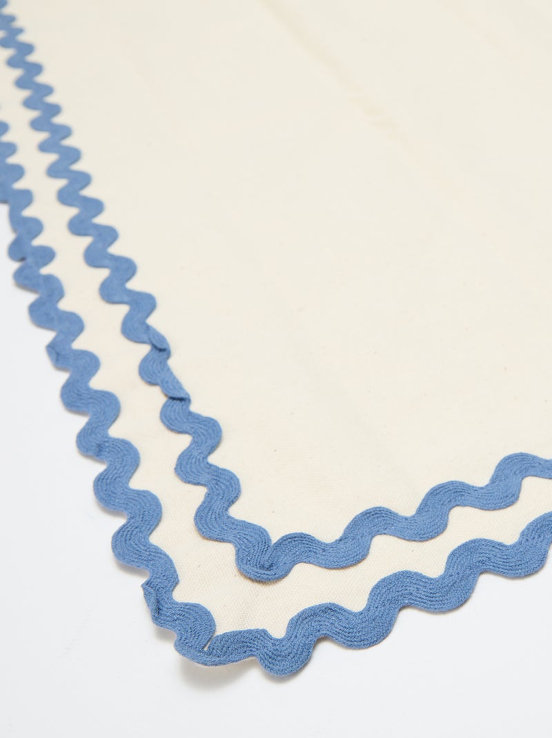 Toalha de mesa em linho misto (150x250 cm) - Kiabi Home Bege - Kiabi