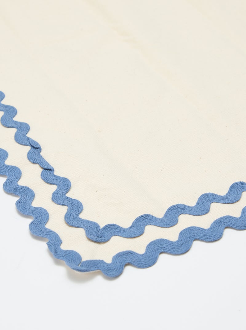 Toalha de mesa em linho misto (150x250 cm) - Kiabi Home Bege - Kiabi