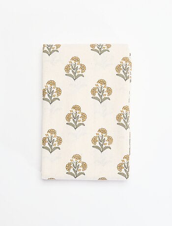 Toalha de mesa estampada com flores