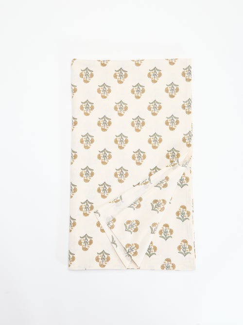 Toalha de mesa estampada com flores - Kiabi
