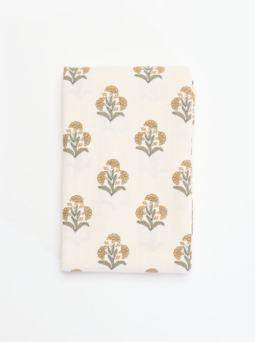 Toalha de mesa estampada com flores - Kiabi