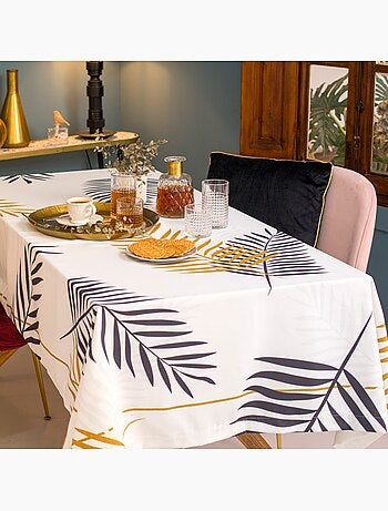 Toalha de mesa foliage "happyfriday