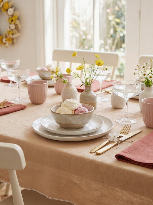 Toalha de mesa lisa - 150 x 200 cm - Kiabi Home - Kiabi