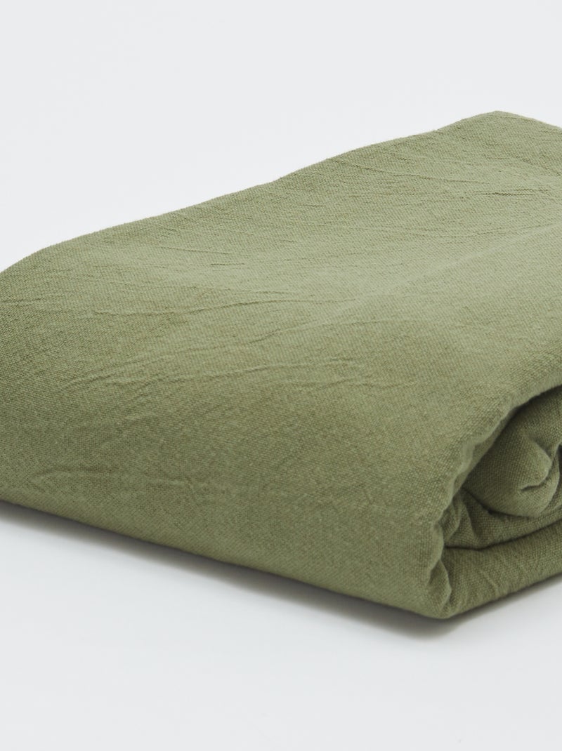 Toalha de mesa lisa - 150 x 200 cm - Kiabi Home CAQUI - Kiabi