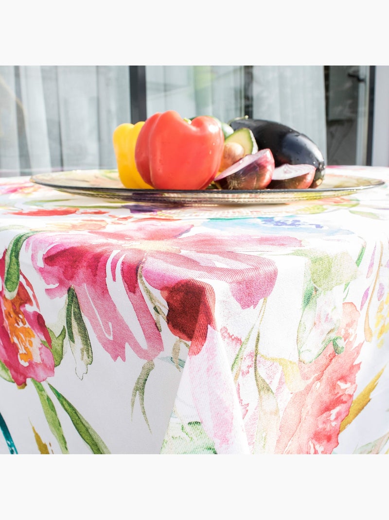 Toalha de mesa Pink bloom "Happyfriday" Multicolorido - Kiabi