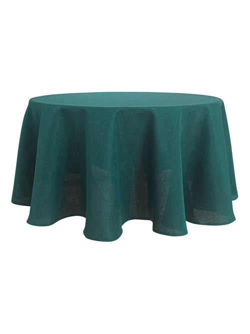 Toalha de mesa redonda resistente a vincos e a nódoas - Kiabi