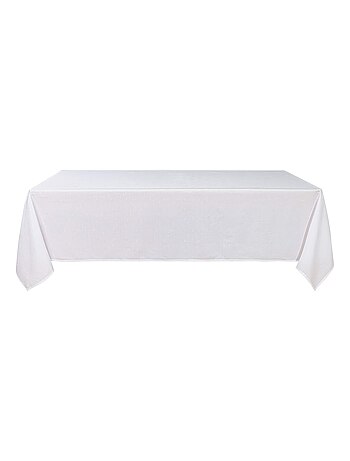 Toalha de mesa resistente a vincos e a nódoas com efeito mosqueado