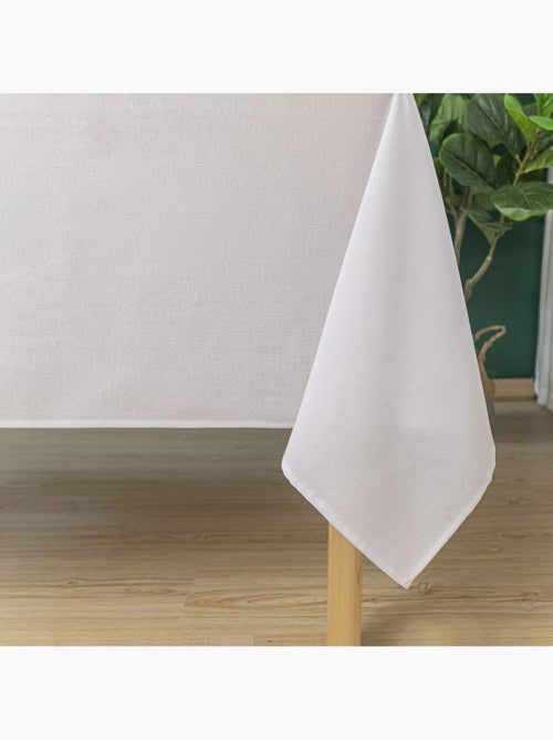 Toalha de mesa resistente a vincos e a nódoas com efeito mosqueado - Kiabi