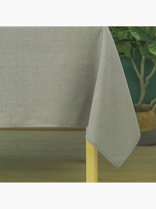 Toalha de mesa resistente a vincos e a nódoas com efeito mosqueado - Kiabi