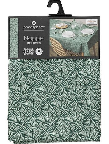 Toalha de mesa resistente às manchas com estampados vegetais