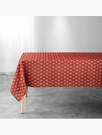 Toalha de mesa retangular inspirada na natureza