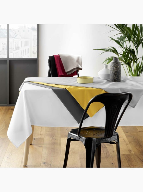 Toalha de mesa retangular lisa essentiel - Kiabi