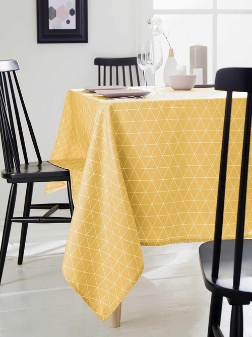 Toalha de mesa retangular "scandinave - Kiabi Toalha de mesa retangular "scandinave - Kiabi